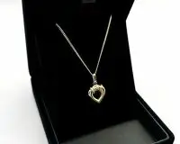 Collana Christian Dior Diamond Heart in oro giallo 18k - 3