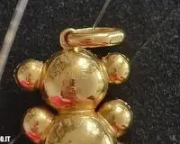 Tous bubble gold con zaffiri gialli e diamanti - 2