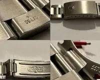 Rolex bracciale acciaio Oyster ref 78350 19mm Finali 557b